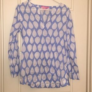 EUC, 100% Linen top, size small