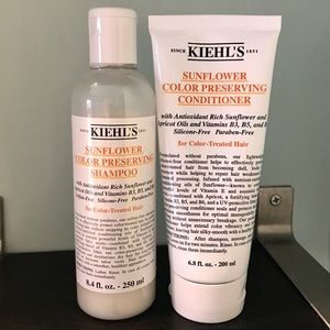 Kiehls Sunflower Shampoo & Conditioner, 80% Left
