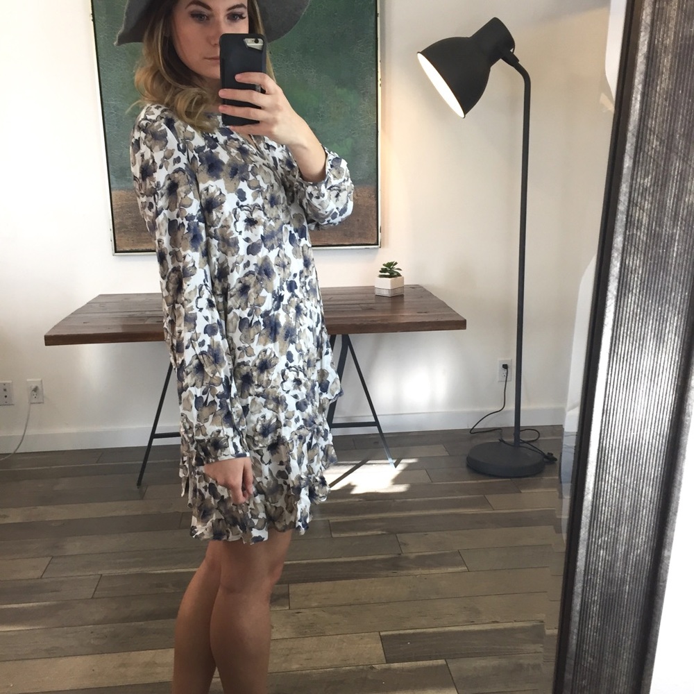 LIQUIDATION "Watercolors" Tiered Dress - Picture 4 of 6