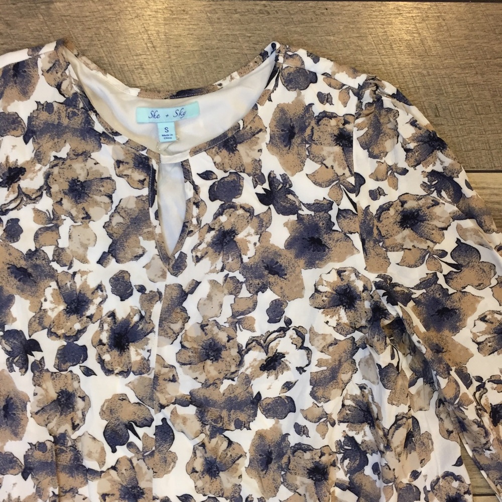 LIQUIDATION "Watercolors" Tiered Dress - Picture 6 of 6
