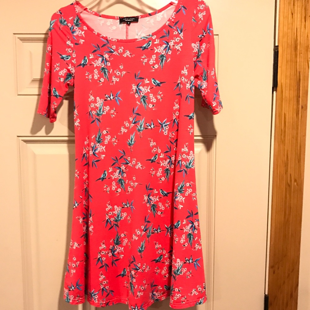 Floral swing dress