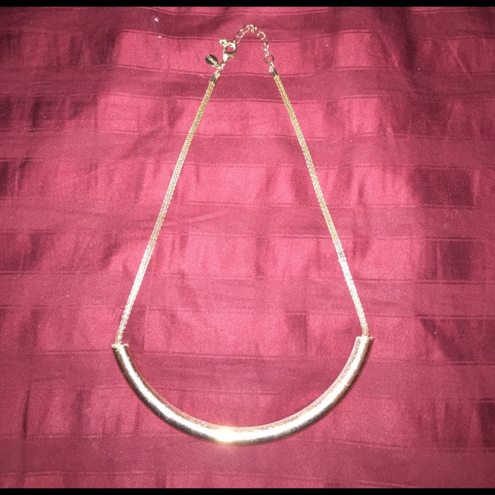 Express Gold Statement Necklace