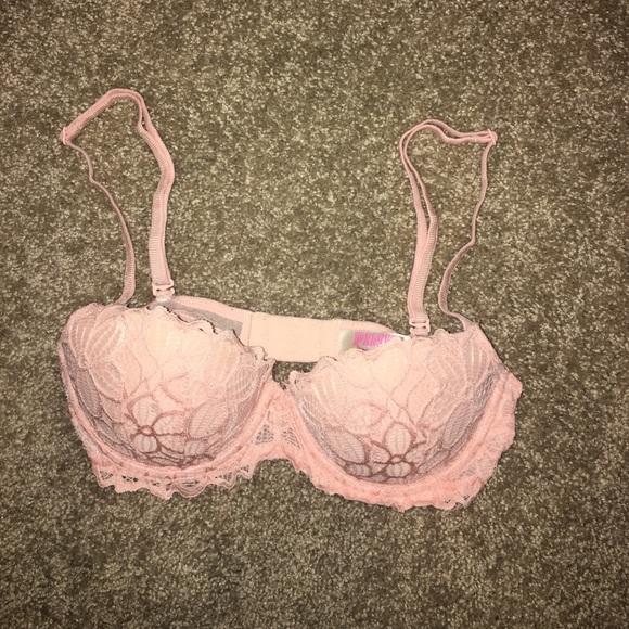 PINK Victoria's Secret Other - Pink Victoria's Secret Lace Push Up Date Bra, 32B