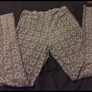 FADED GLORY girls flowery legging