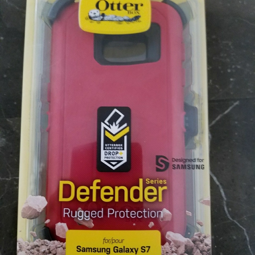 Red Otterbox Samsung S7