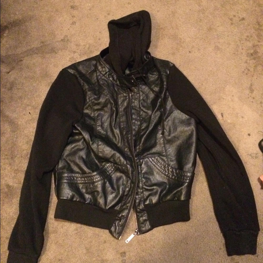 Leather jacket
