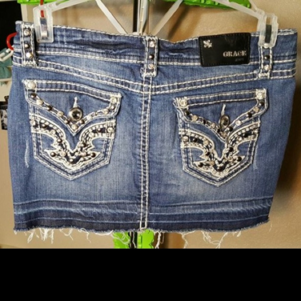 Jean skirt
