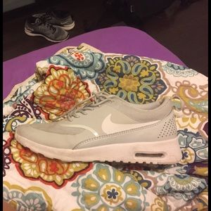 Light grey Nike air Max's