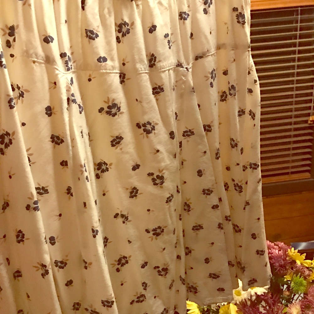 Cute floral skirt