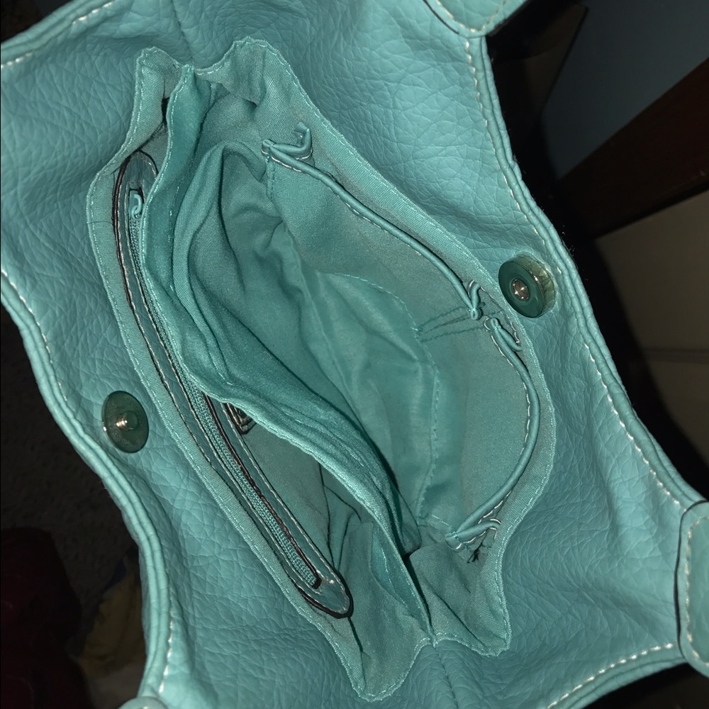 Turquoise Handbag - Picture 2 of 2