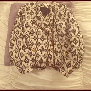 Dressy cropped jacket