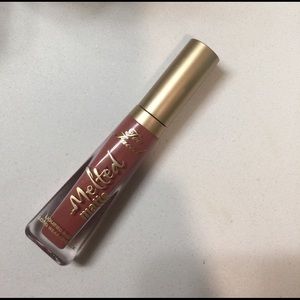 Too faced meted matte longwear lipstick "sell out"