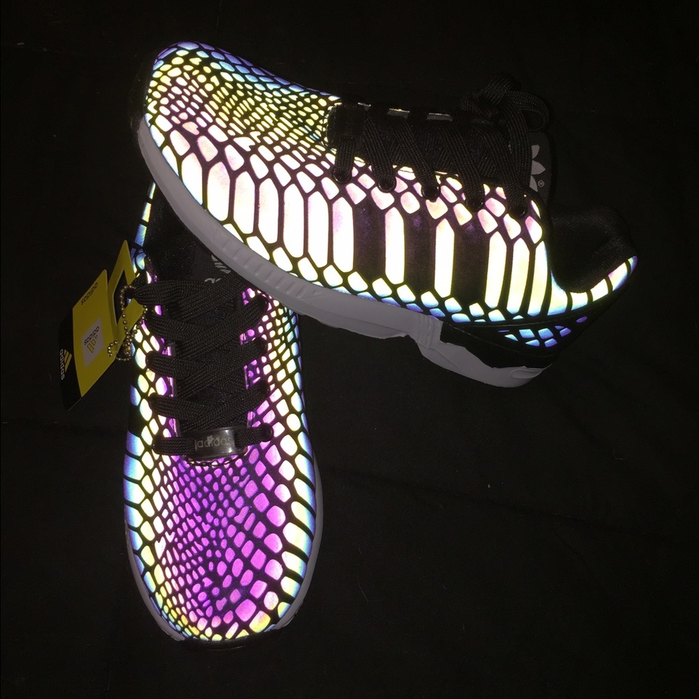 Adidas Xeno Flux Black Snakeskin Chameleon