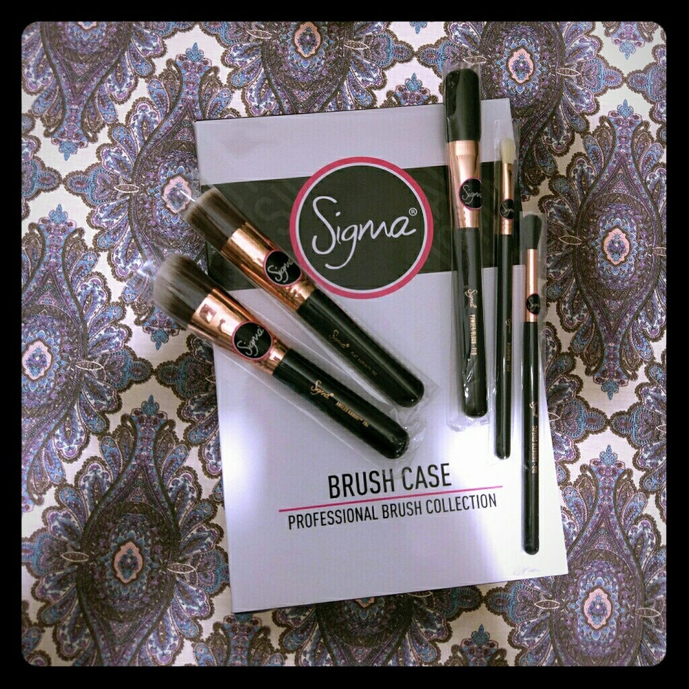 Sigma Brush Case with 4 Sigma Brushes