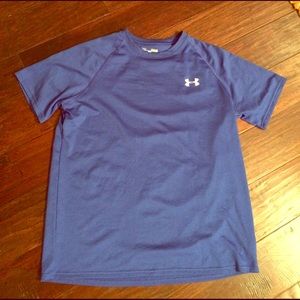 Royal Blue Under Armour shirt