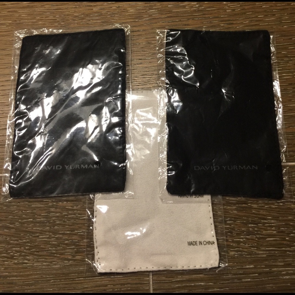 Authentic David Yurman polish cloth