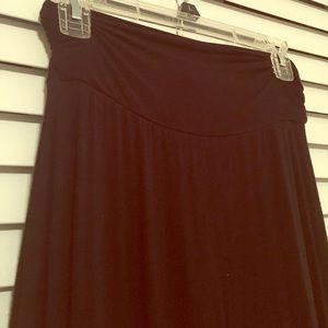 Black Maxi Skirt