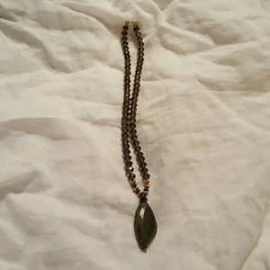 Beautiful Beaded Jade Necklace