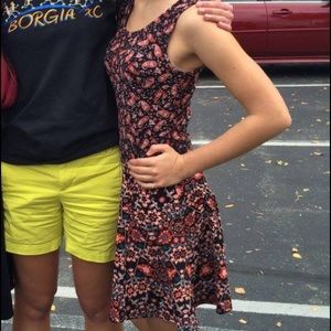 Paisley Print Xhiliration Dress