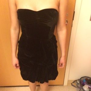 Strapless Velvet Marc Jacobs LBD