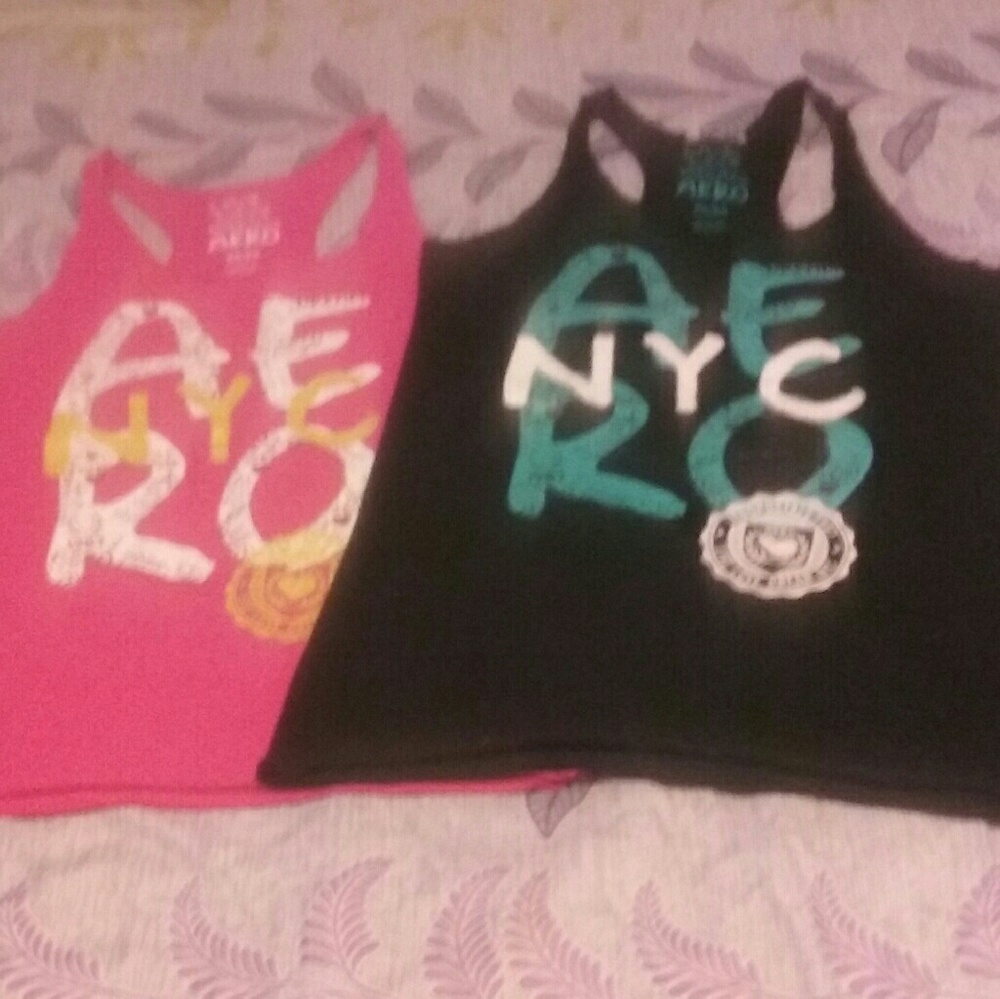2 Aero Racerback Tanks