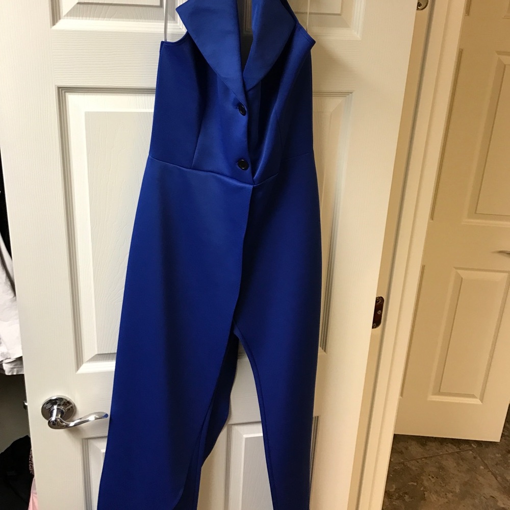 Royal Blue Jumpsuit
