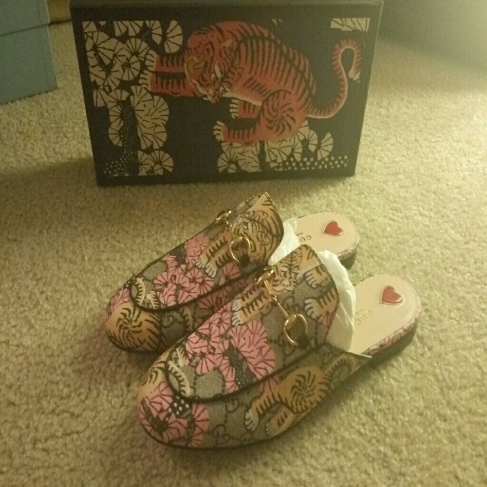 Gucci Princetown Loafer Mule