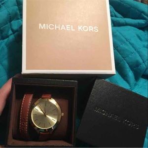 Michael Kors wrap around watch