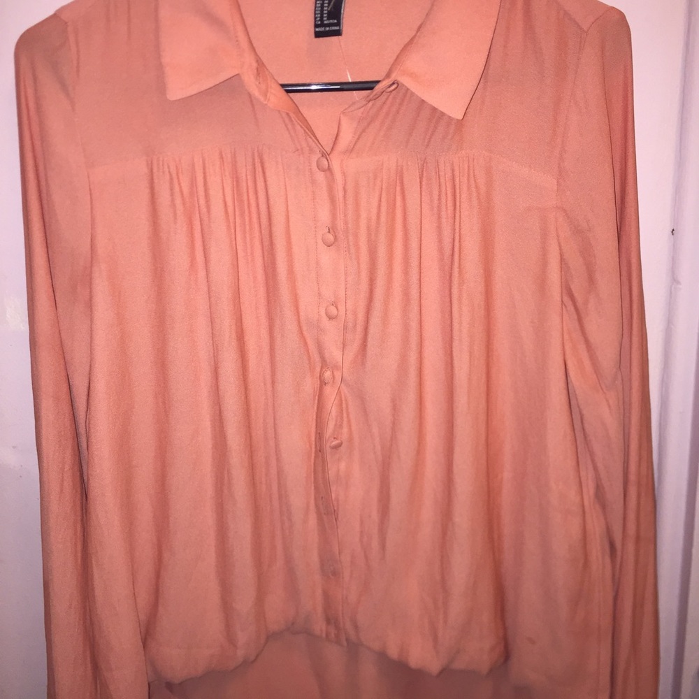 Peach Blouse