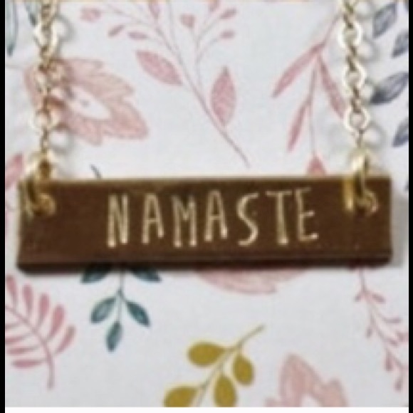 ❌SOLD❌NAMASTE⚡️LAST 1💥SALE✨NAMASTE✨ Necklace - Picture 6 of 6