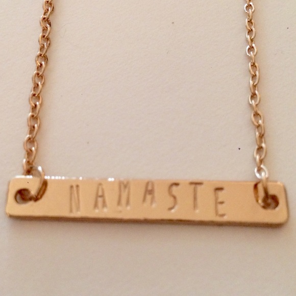 ❌SOLD❌NAMASTE⚡️LAST 1💥SALE✨NAMASTE✨ Necklace - Picture 3 of 6