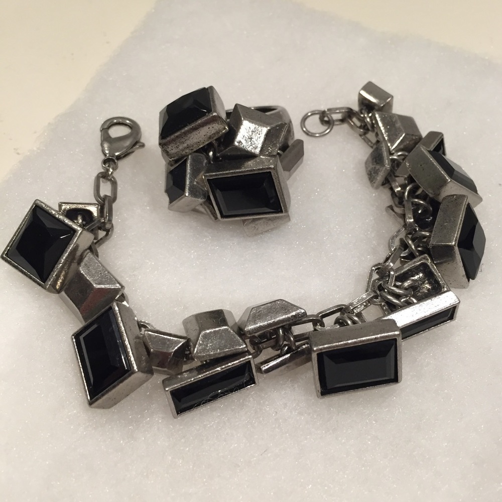 Lia Sophia Statement Bracelet & Ring