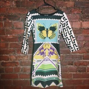 Printed Bodycon Dress.