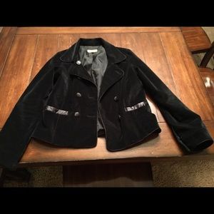 Velvet blazer