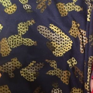 LLR Cactus Leggings Navy Colorway