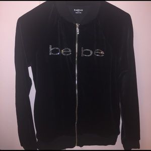 velour Bebe jacket