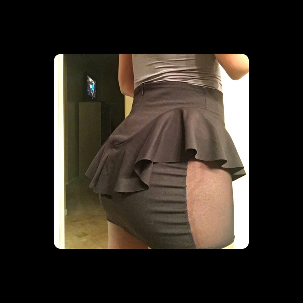 Sexy Black Skirt