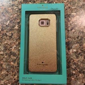 Kate Spade Samsung Galaxy S6 edge + Case!!