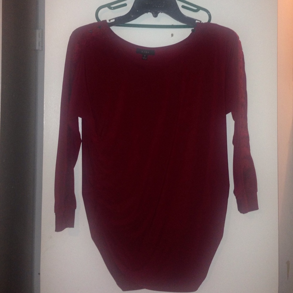 Red nice casual shirt