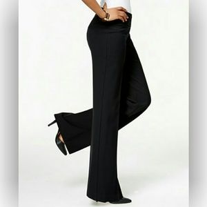 Black Express high waist Flare trousers