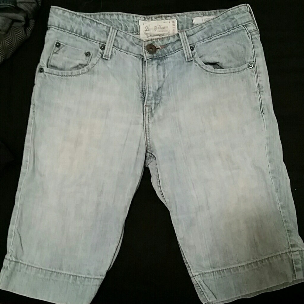 Levi Strauss Signature Low Rise Bermuda Shorts