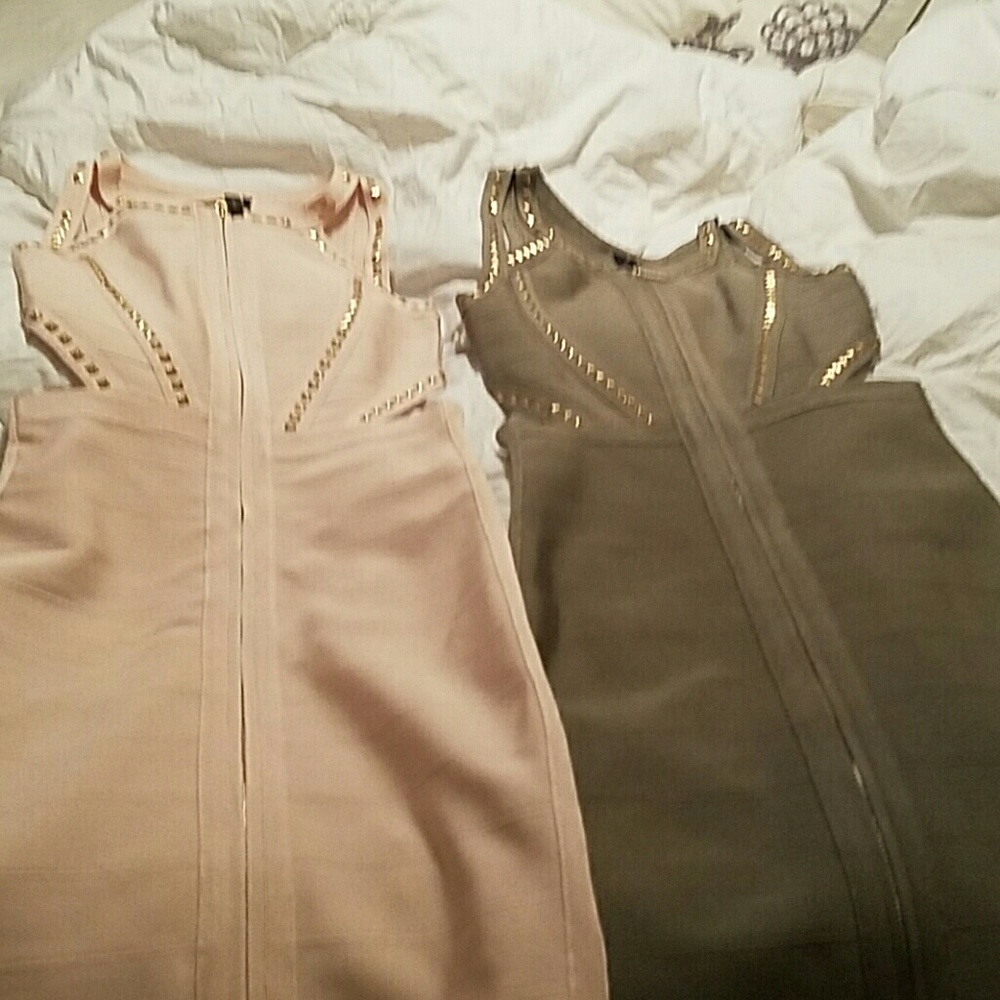 Beautiful studded form fitting dresses