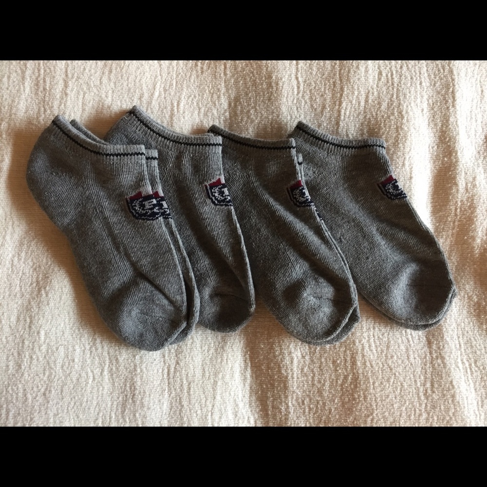 ❤️PHAT FARM BOYS Grey No Show Socks - 4 Pairs❤️