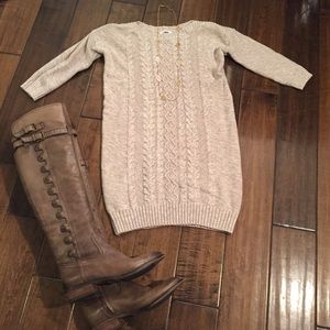 Old Navy Cable Knit Sweater Dress
