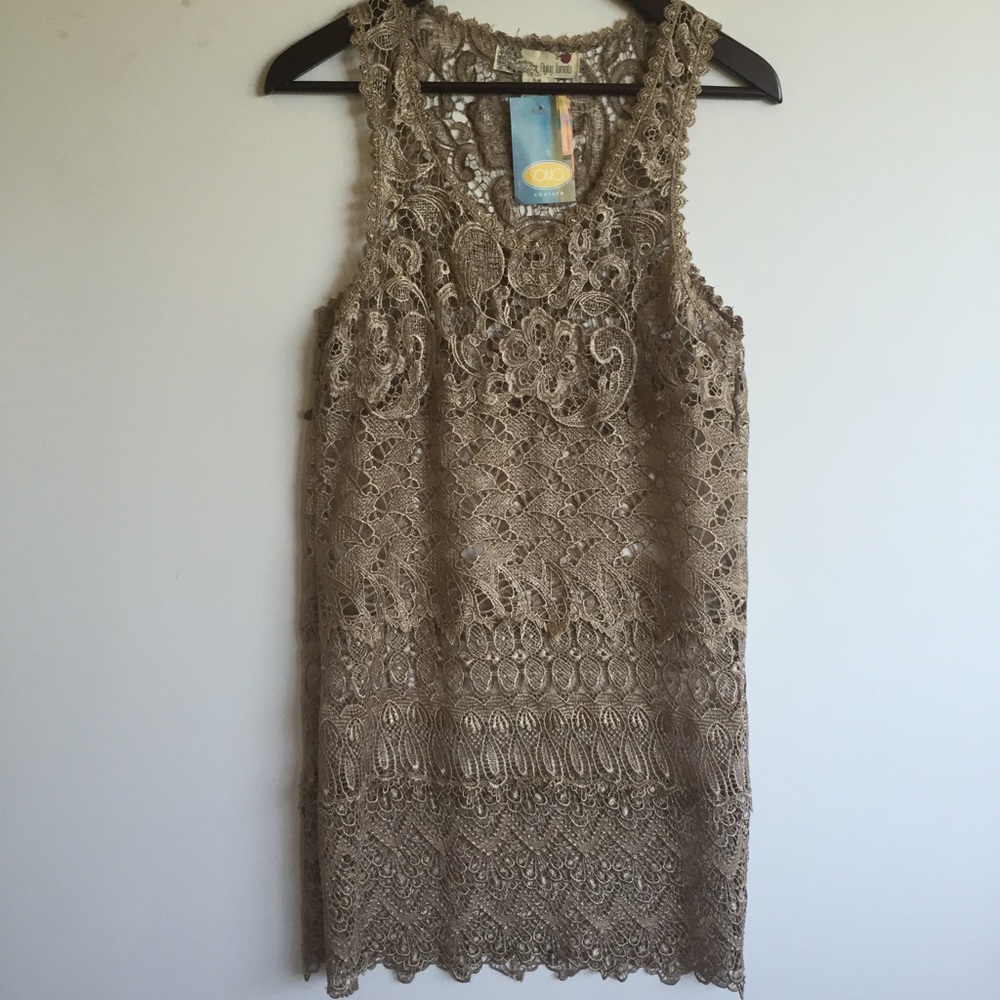 The Perfect Lace Boutique Dress - Almond