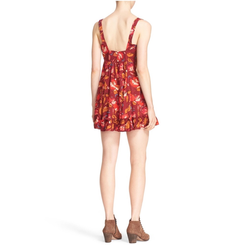 Free People Lace Up Mini Dress - Picture 3 of 8