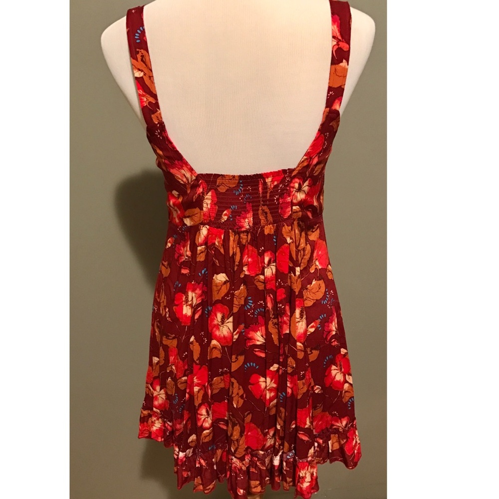 Free People Lace Up Mini Dress - Picture 6 of 8