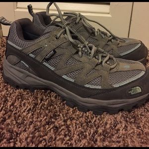 Hiking shoes! The North face!