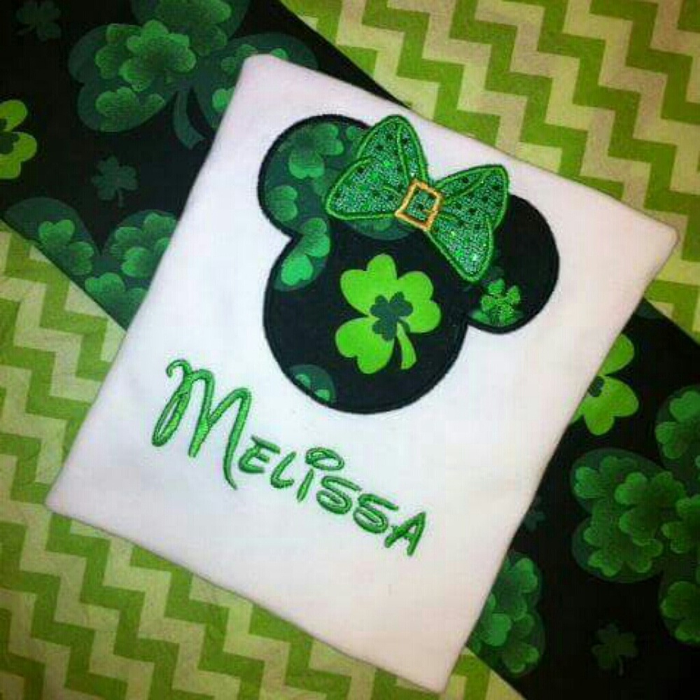 Personalized St. Patricks day green tutu outfit