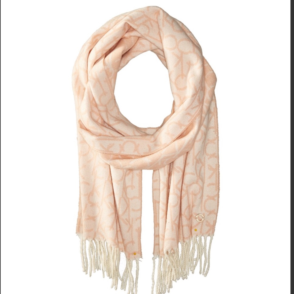 Calvin Klein logo scarf